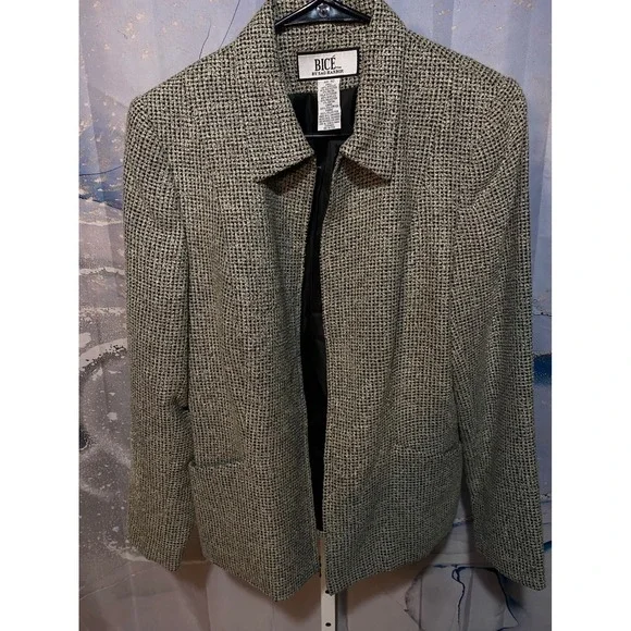 BICÉ by Sag Harbor Womens Skirt Suit Jacket Blazer Pencil Skirt Size 10 Vintage - Picture 6 of 16